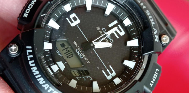 Une G-Shock à technologie solaire