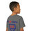 Thumbnail: Dead Red Baseball Youth Jersey Tee - Blue Logo