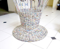 Gemini I- Process (5)- Weaving (b)