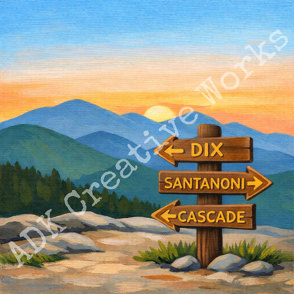 Adirondack 46er Trailhead Paint Party | Sunday March 1st 2:30 PM $20