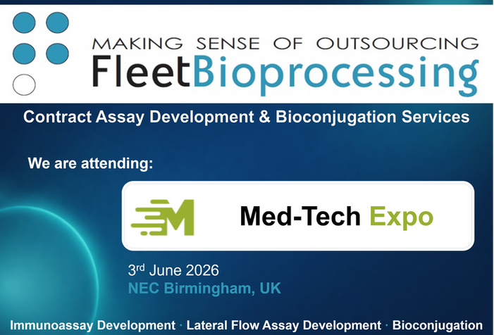Fleet Bioprocessing attending Med-Tech Expo 2026