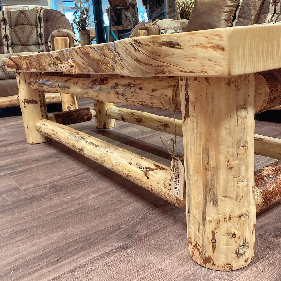 Thumbnail: 《 𝚙𝚊𝚐𝚘𝚜𝚊 》Log Coffee Table