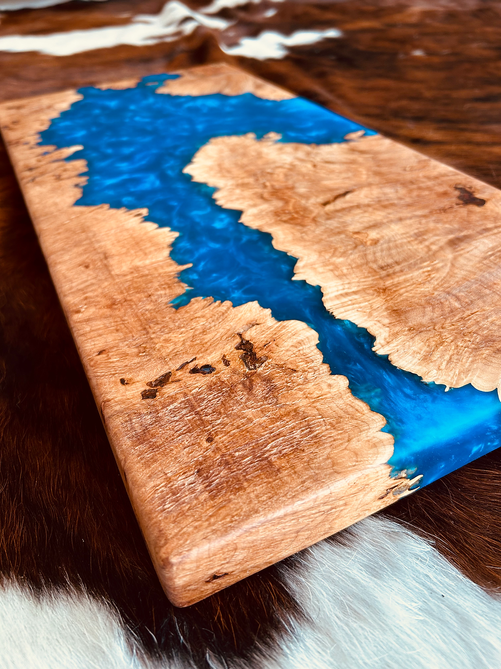 Thumbnail: Burl + Epoxy Serving Board | Large