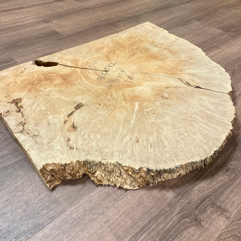 Maple Burl #B40 (31" x 25" x 2")