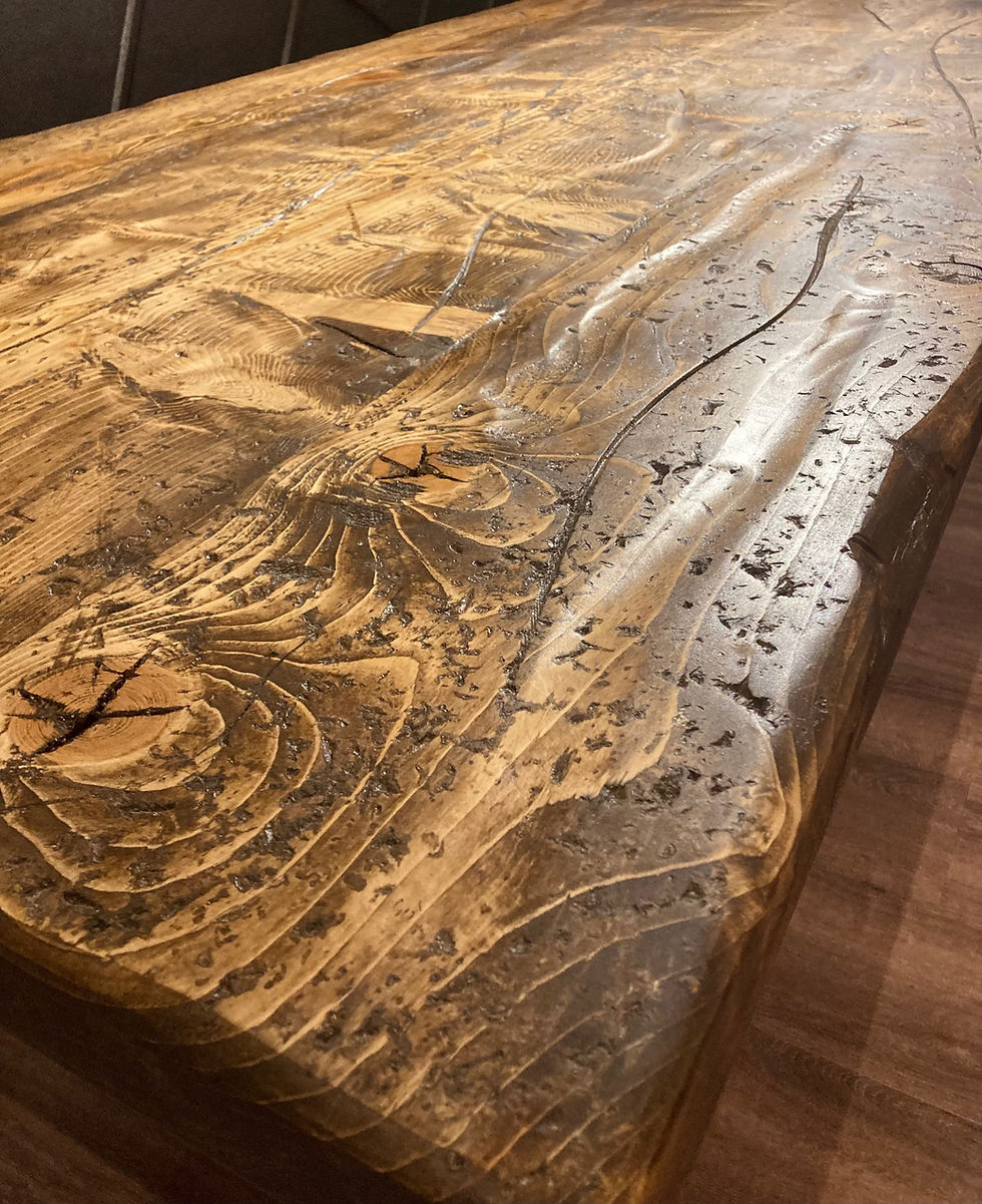 Thumbnail: 《𝚌𝚛𝚒𝚙𝚙𝚕𝚎 𝚌𝚛𝚎𝚎𝚔 》Dining Table — 120” Long