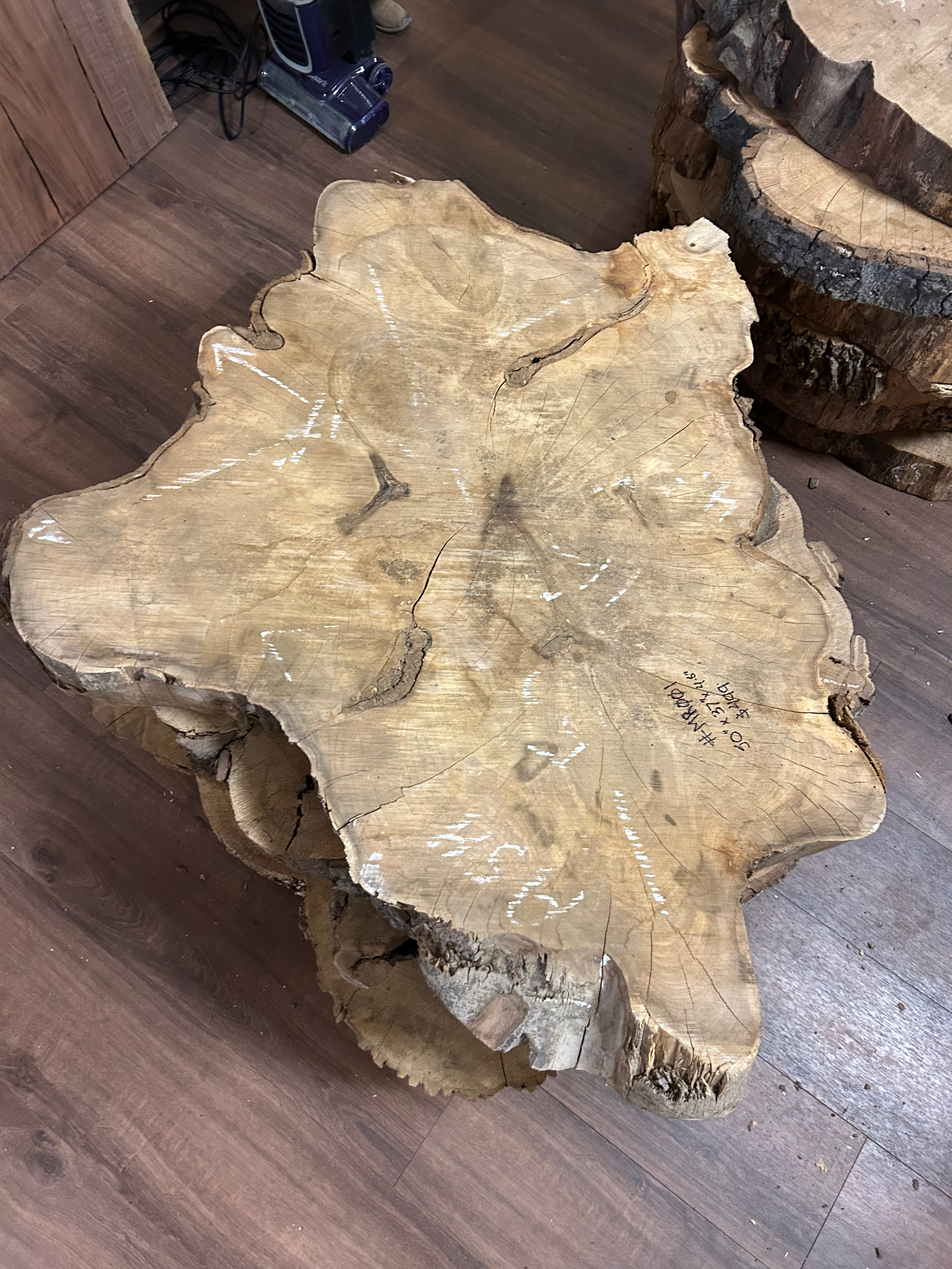 Maple Round #MR001 (50"x 37" x 4.5")