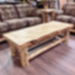 Thumbnail: 《 𝚙𝚊𝚐𝚘𝚜𝚊 》Log Coffee Table