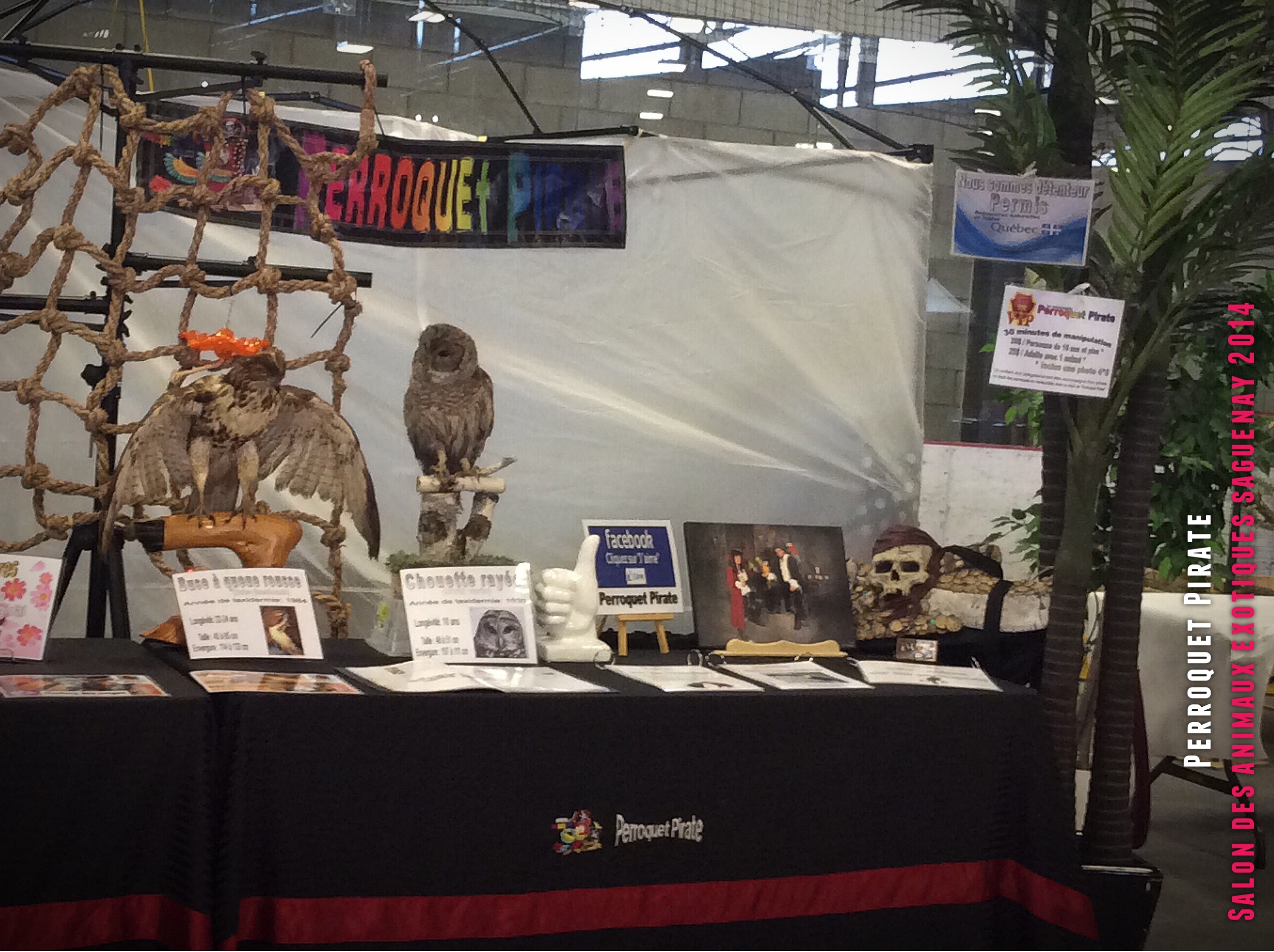 Salon des animaux de l'UQAC 3ième