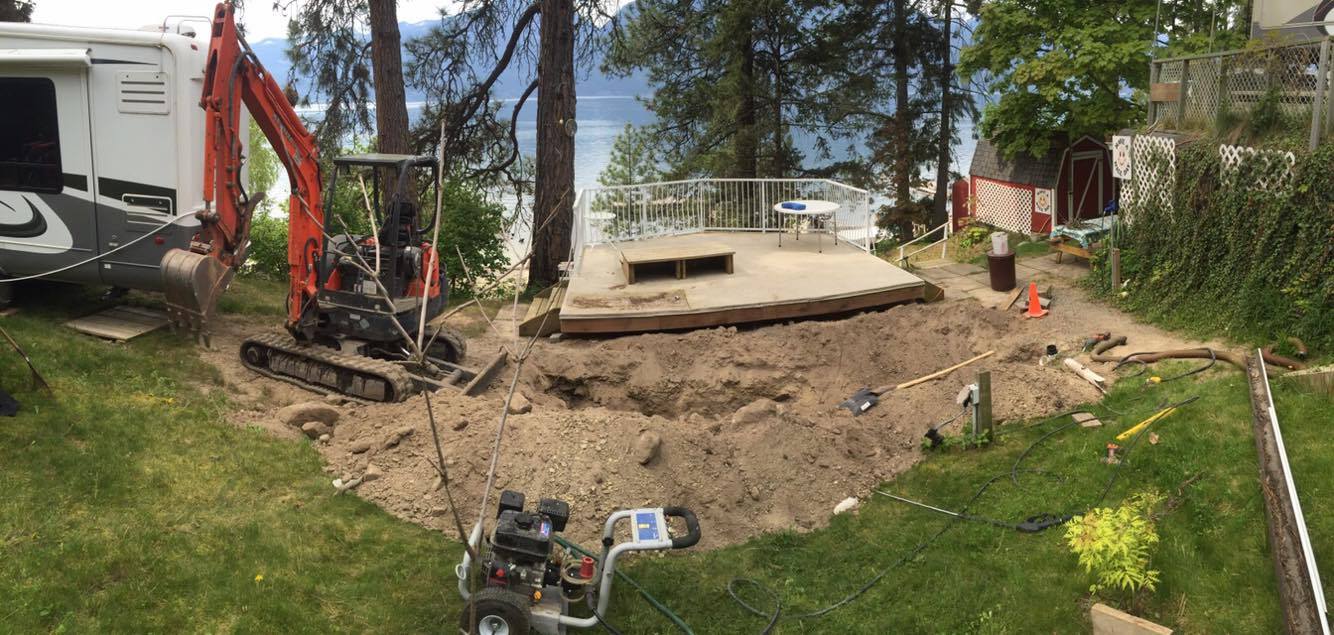 Hansen's Excavating Septic Systems Excavation Wynndel