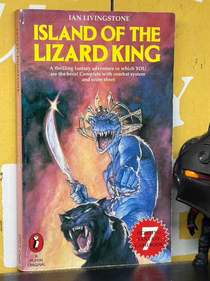 Fighting Fantasy 07 - Island of the Lizard King 1984 - 1st Edition