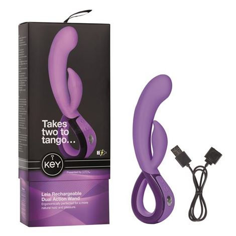Key by Jopen Leia Designer Dual Motor Massager from Love4Play.co.uk