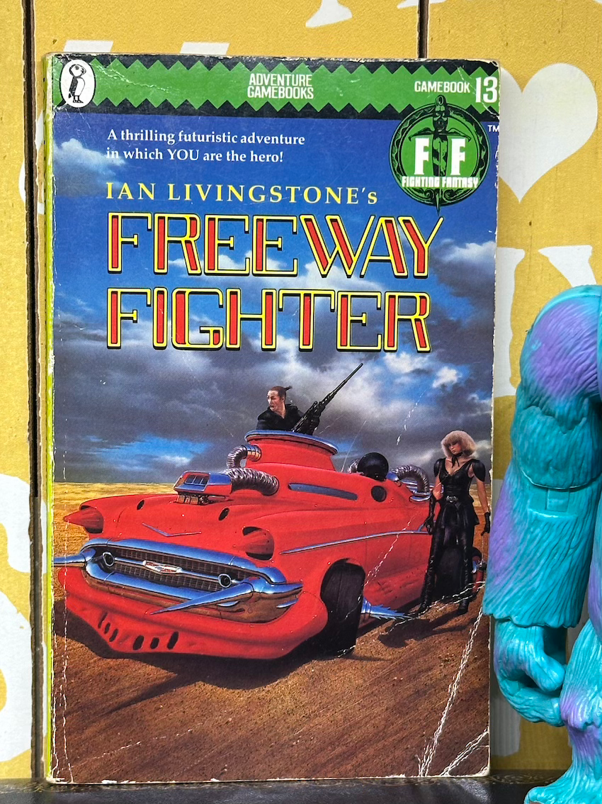 Fighting Fantasy 13 - Freeway Fighter 1985 - Green Banner Edition