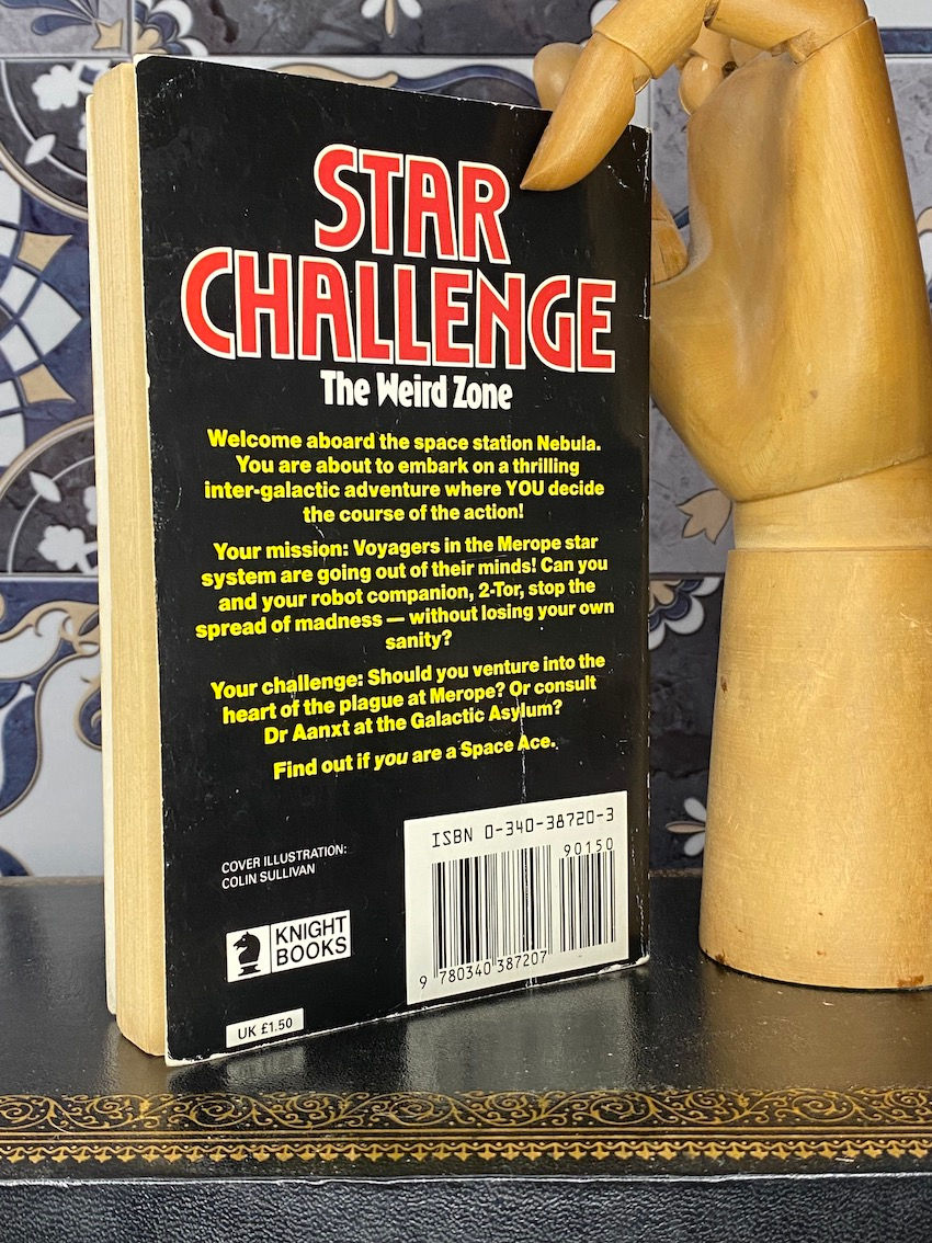 Thumbnail: Christopher Black - Star Challenge - The Weird Zone - Gamebook