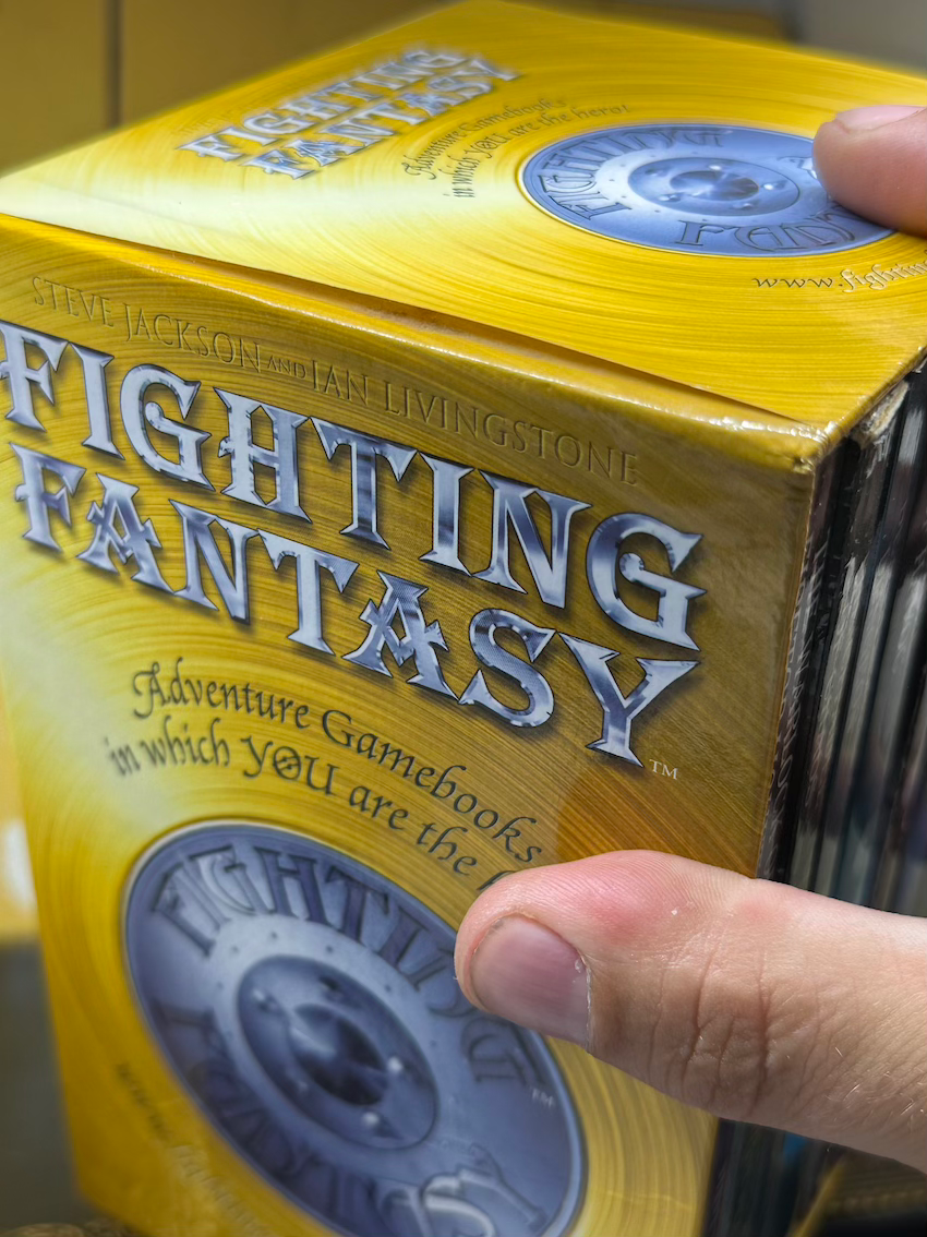 Thumbnail: Fighting Fantasy Box set 1-8 - Wizard Series 1 - VGC