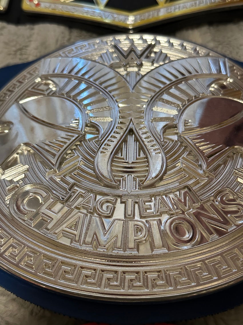 Thumbnail: Set of 3 WWE Championship Belts - Mattel - 2014