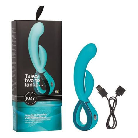 Key by Jopen Leia Designer Dual Motor Massager from Love4Play.co.uk