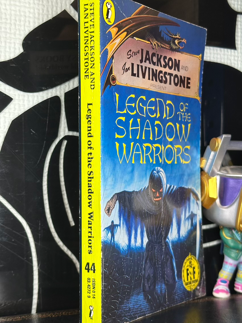 Thumbnail: Fighting Fantasy 44 - Legend of the Shadow Warriors 1991 - 1st Edition