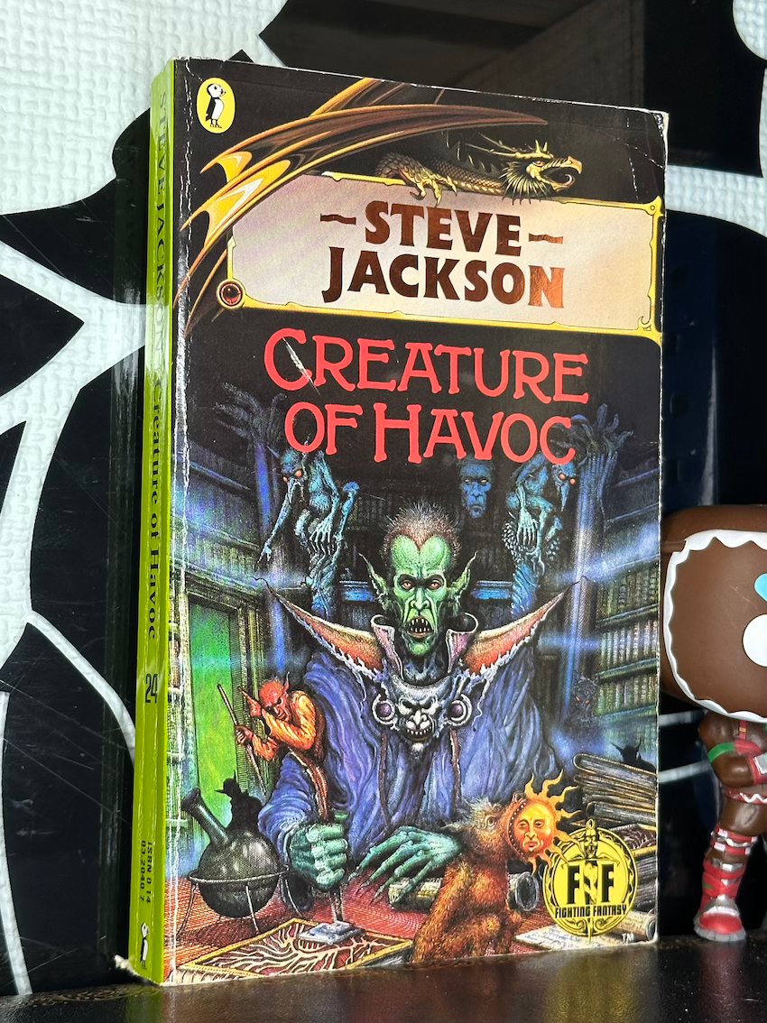 Fighting Fantasy 24 - Creature of Havoc 1986 - Dragon - No Number