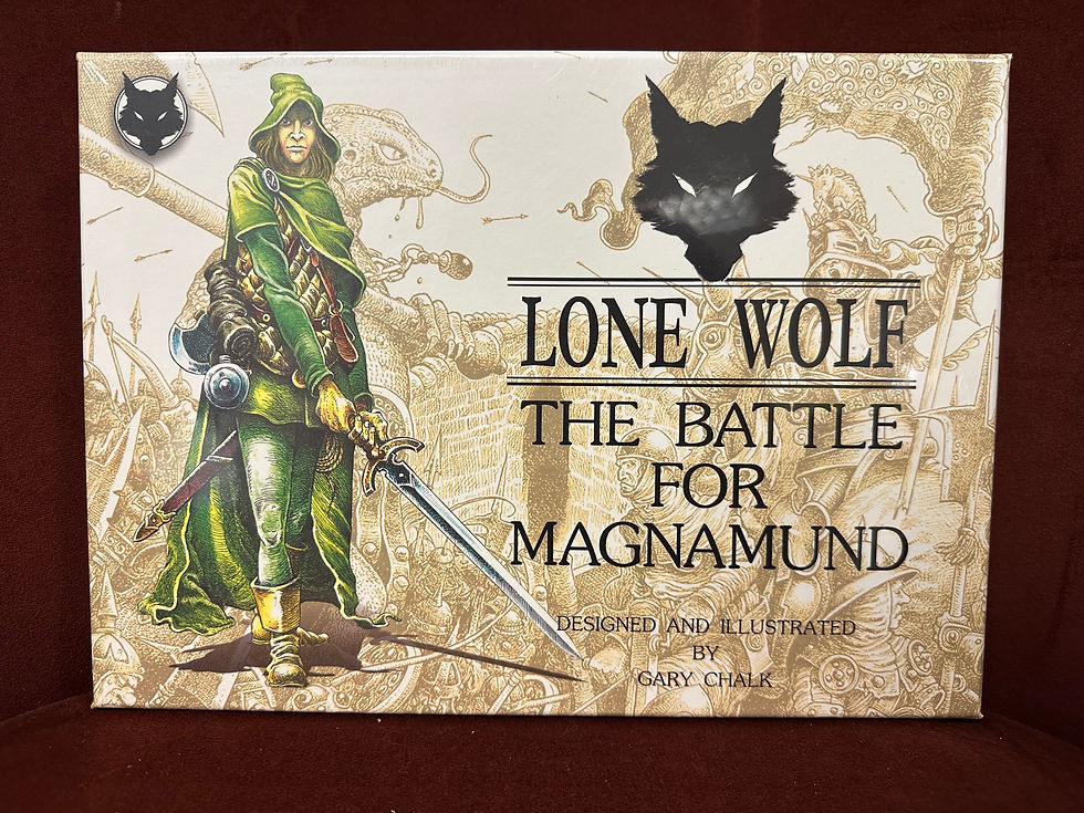 Lone Wolf - The Battle for Magnamund - Board Game - 2015