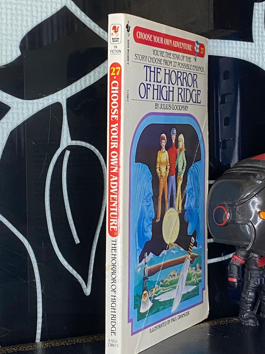 Thumbnail: Julius Goodman - The Horror of High Ridge - 1983 - CYOA No.27