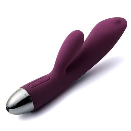 Svakom - Trysta - Rechargeable Rabbit Vibrator - Plum