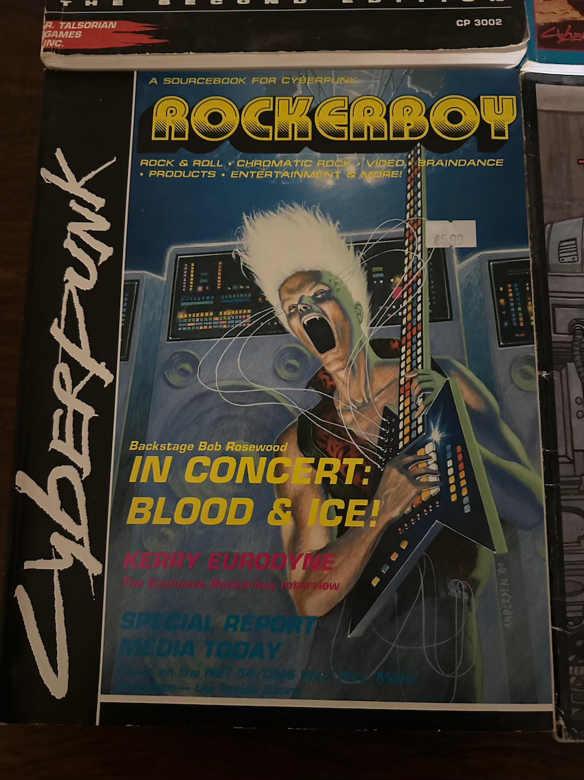 Thumbnail: Cyberpunk 2020 Roleplay Book Bundle - Talsorian Games - 1991-95