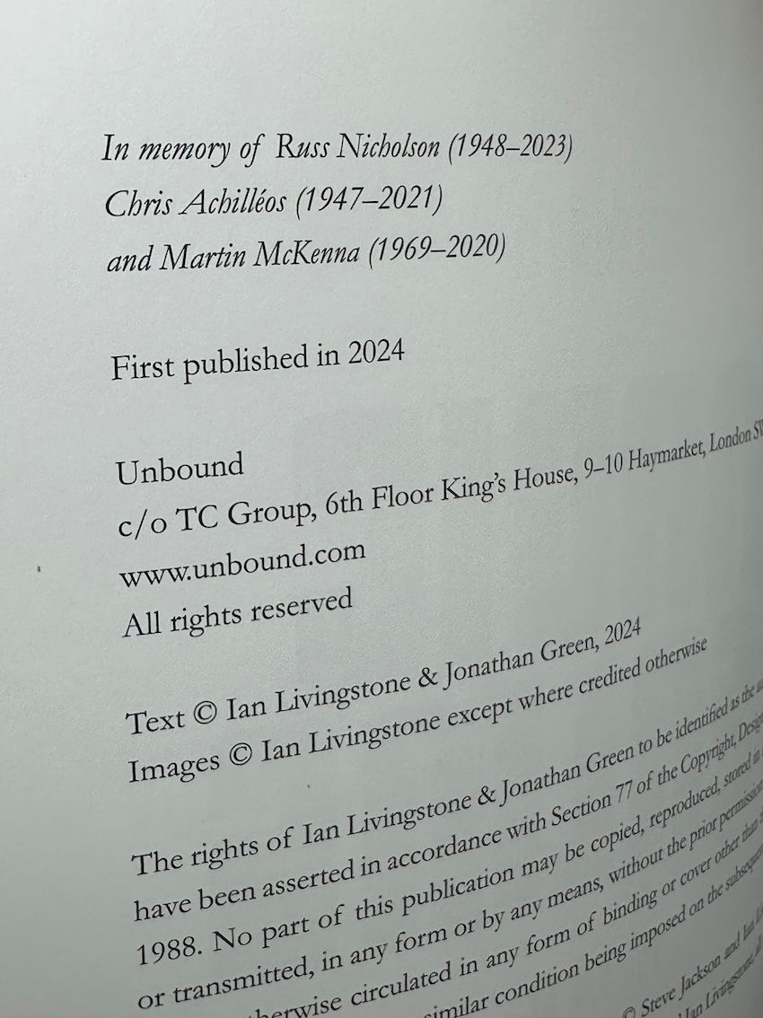 Thumbnail: Magic Realms - The Art of Fighting Fantasy - DOUBLE SIGNED EDITION