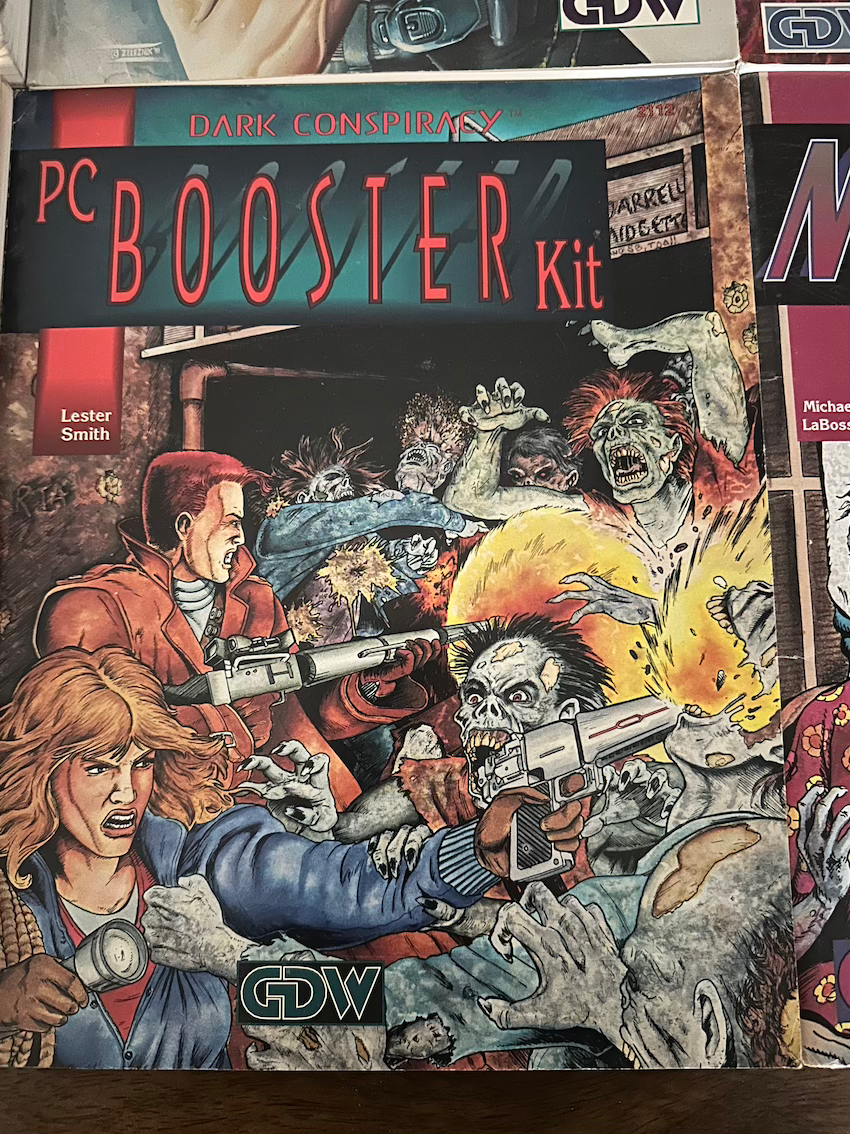 Thumbnail: Dark Conspiracy Roleplay Book Bundle - GDW - 1991-95