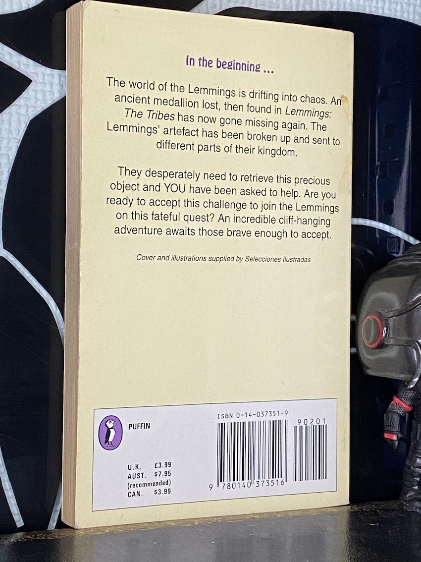 Thumbnail: Lemmings Adventure Gamebook 1 - The Genesis Quest