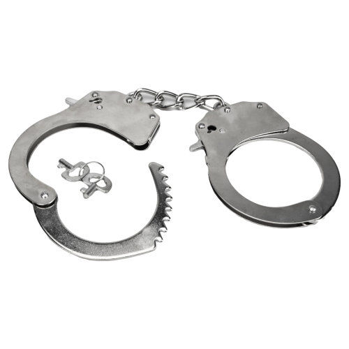 Bound to Please - Metal Handcuffs - Silver