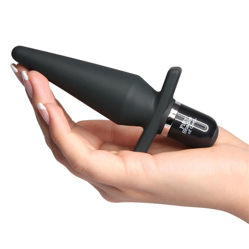 Fifty Shades of Grey - Delicious Fullness - Vibrating Butt Plug from Love4Play.co.uk
