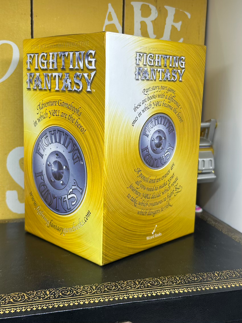 Thumbnail: Fighting Fantasy Box set 1-8 - Wizard Series 1 - VGC