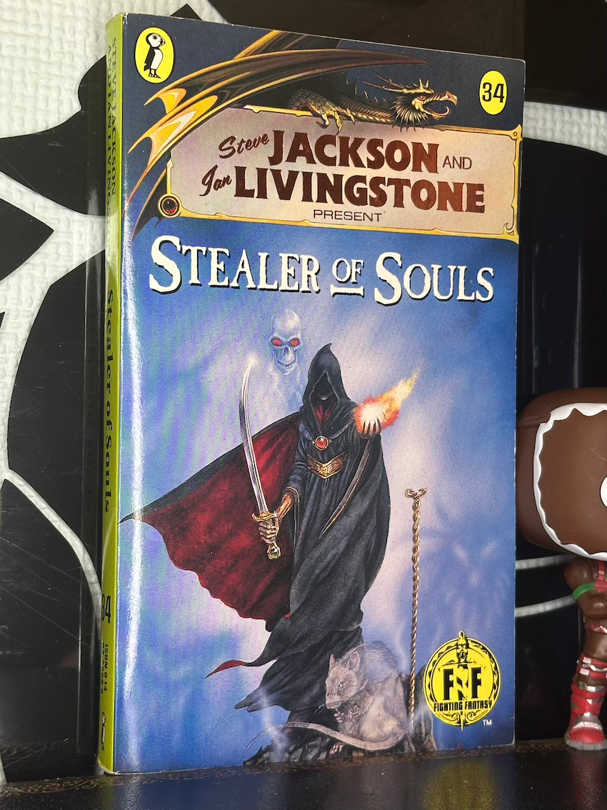Fighting Fantasy 34 - Stealer of Souls 1988 - 1st Edition