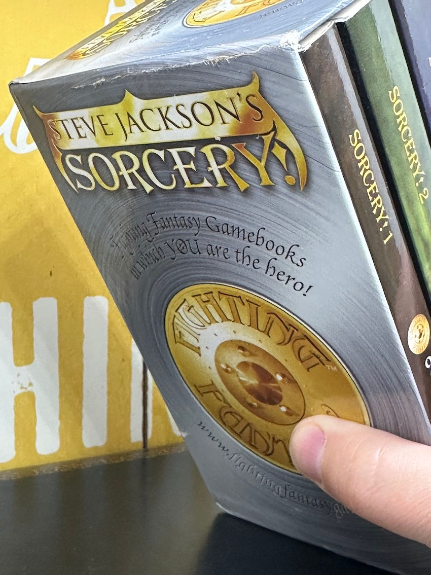 Thumbnail: Fighting Fantasy - Sorcery Box Set - Wizard Edition - Silver Box Set