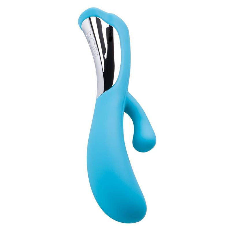 Dorr - Iora - Dual Action Rabbit Vibrator - Blue from Love4Play.co.uk