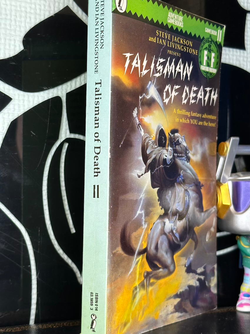 Thumbnail: Fighting Fantasy 11 - Talisman of Death 1984 - 1st Edition