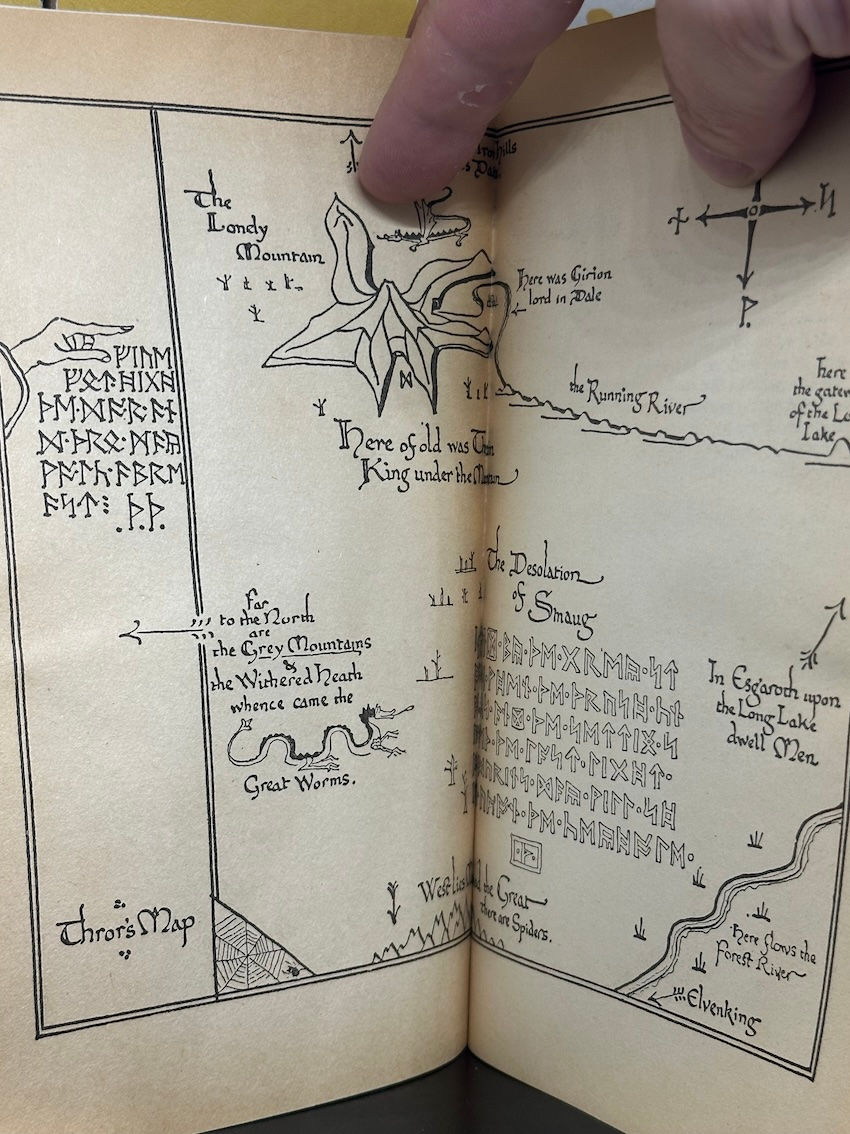 Thumbnail: J R R Tolkien - The Hobbit - Unwin Paperback Edition - 1979 (2)