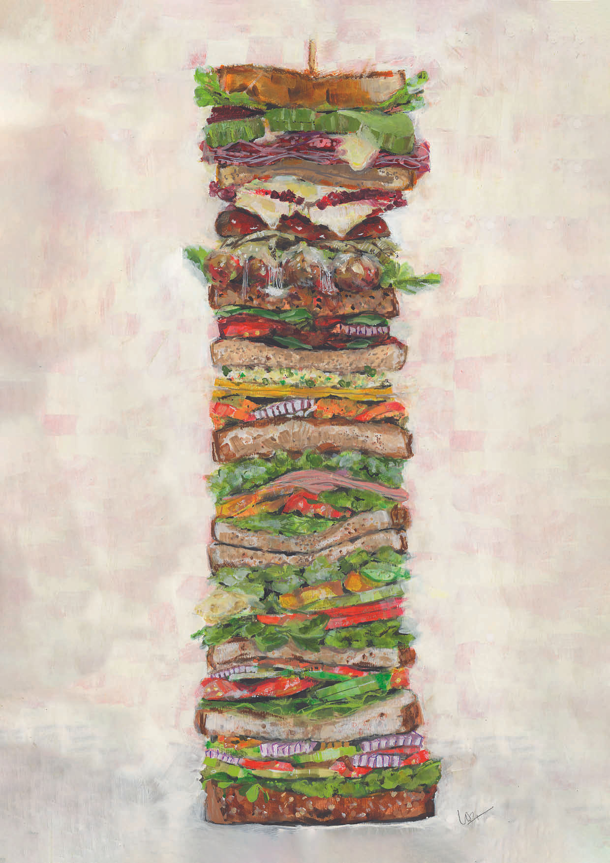 Big Sandwich giclee print