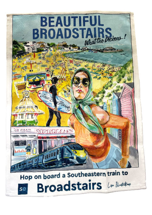 Thumbnail: Broadstairs Tea Towel