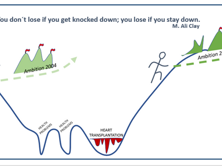 Do not judge me by my success. Judge me by how many times I fell down and got back up again
