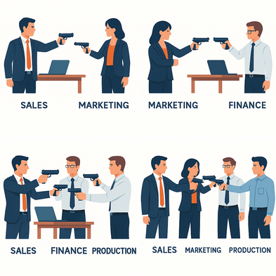 The Dangerous NASH Equilibrium in Companies