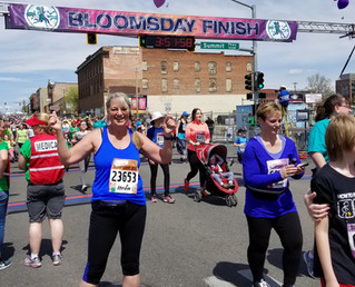 May - Kath Bloomsday finish line