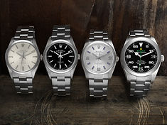 A Group shot of 4 Rolex Watches