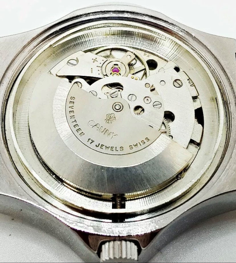 الصورة المصغرة: Vintage Cauny Jumping Hour Watch - (New Old Stock)