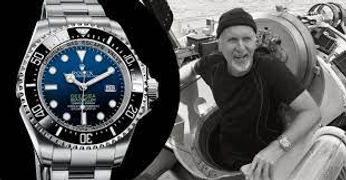 The Rolex "D-Blue" dial version of the Rolex Deepsea in 2014, honouring Director James Cameron's expedition.