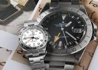 Rolex Explorer and Rolex Explorer II
