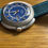 縮圖：Vintage Oris UFO  Watch with on matching blue strap