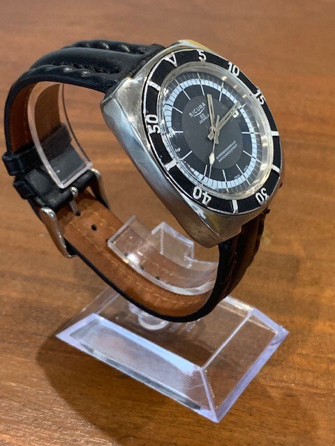 Vintage Sicura Compressor 400m Diver Watch