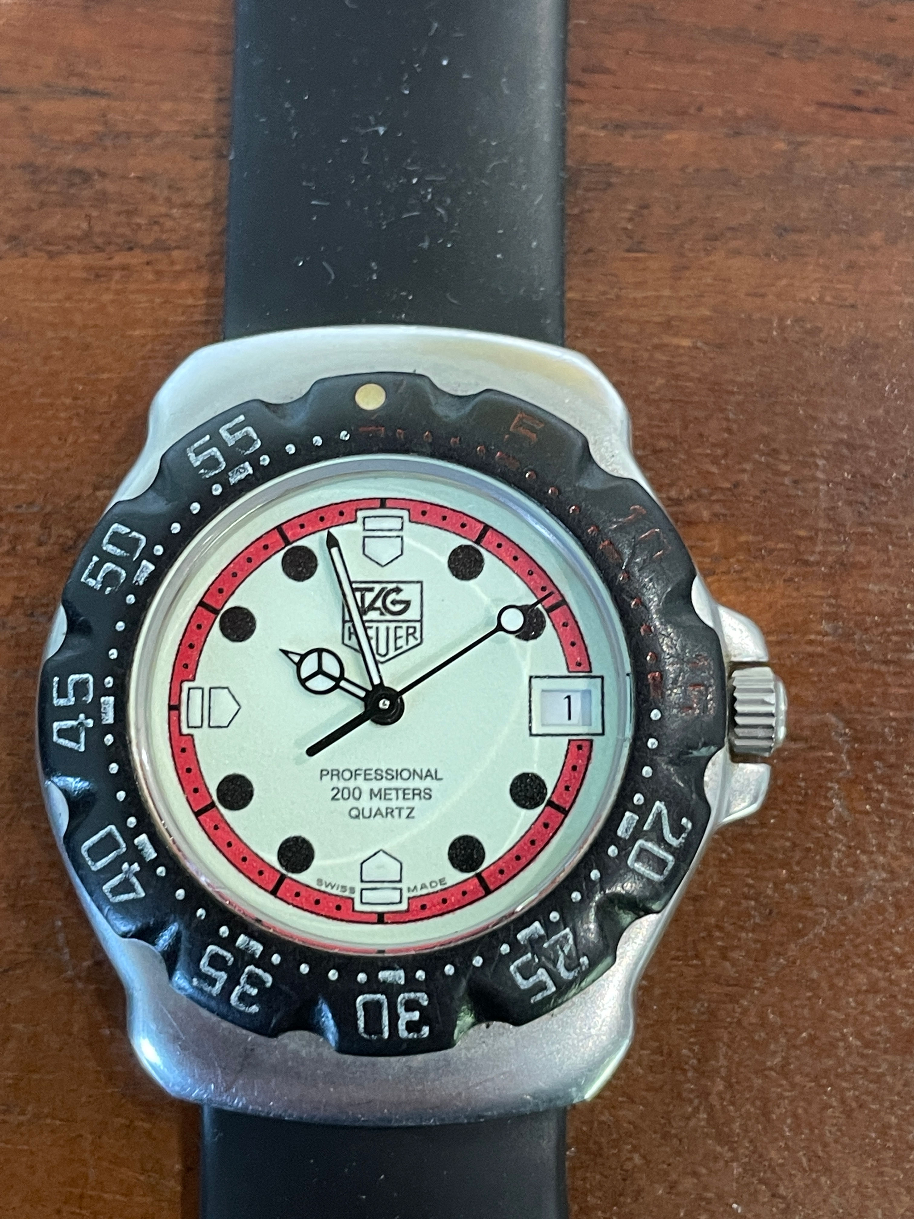 TAG HEUER F1 ref: 371.513 full lume dial Watch