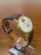 Vintage Jacques-Droz Jumping Hour Watch with mother of pearl dial